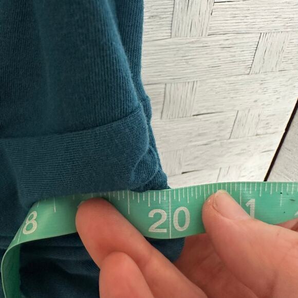 Lands end women’s dress pullover casual cap sleeve rushed front twist plus size - Picture 9 of 11